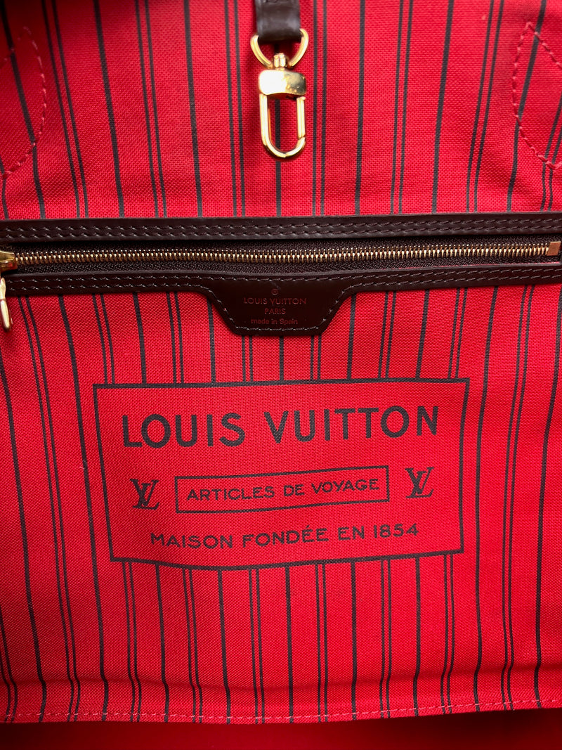 Louis Vuitton neverfull MM damier