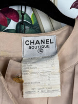 Chanel vintage dress beige