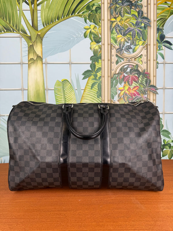 Louis Vuitton Keepall 45, Damier Graphite