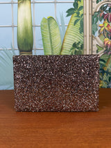 Anya Hindmarch Valorie Rainbow Glitter Clutch