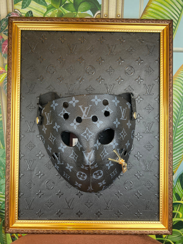 Repurposed Louis Vuitton Jason mask