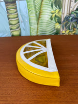 Charlotte Olympia Lemon clutch