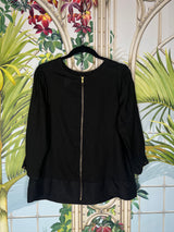 Diane von Furstenberg top black