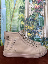 Louis Vuitton nubuck punchy high top sneakers