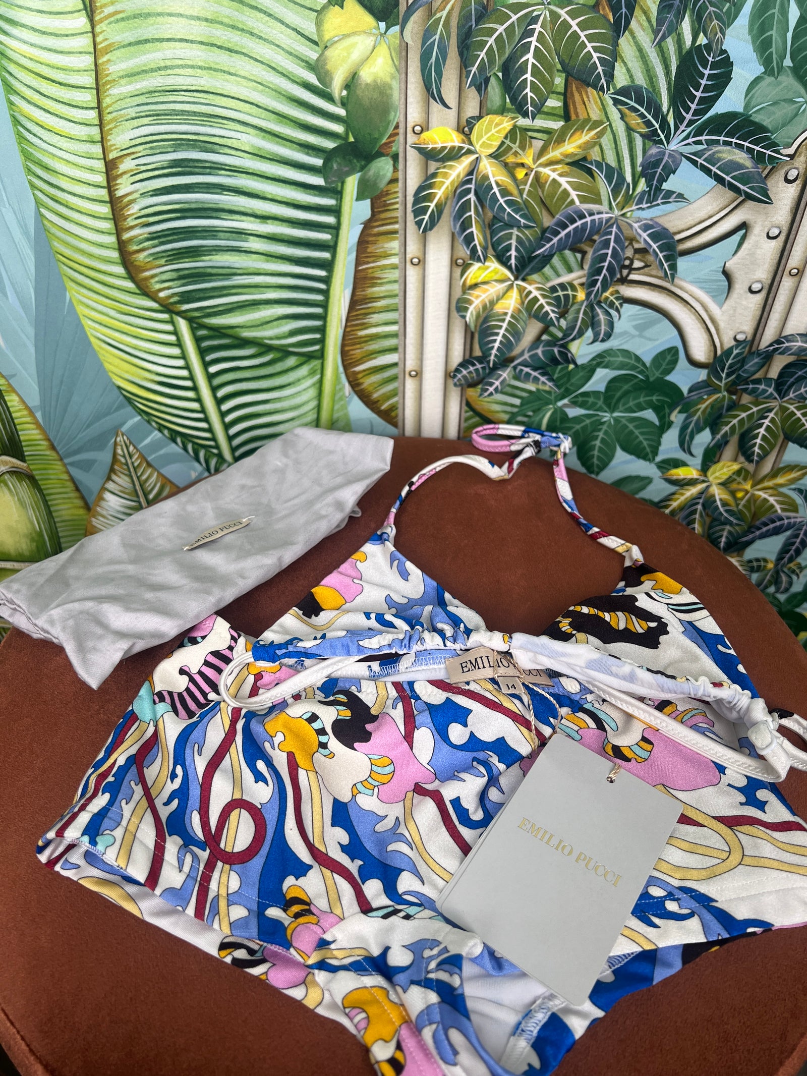 Emilio Pucci bikini size 14 years – A Piece Lux