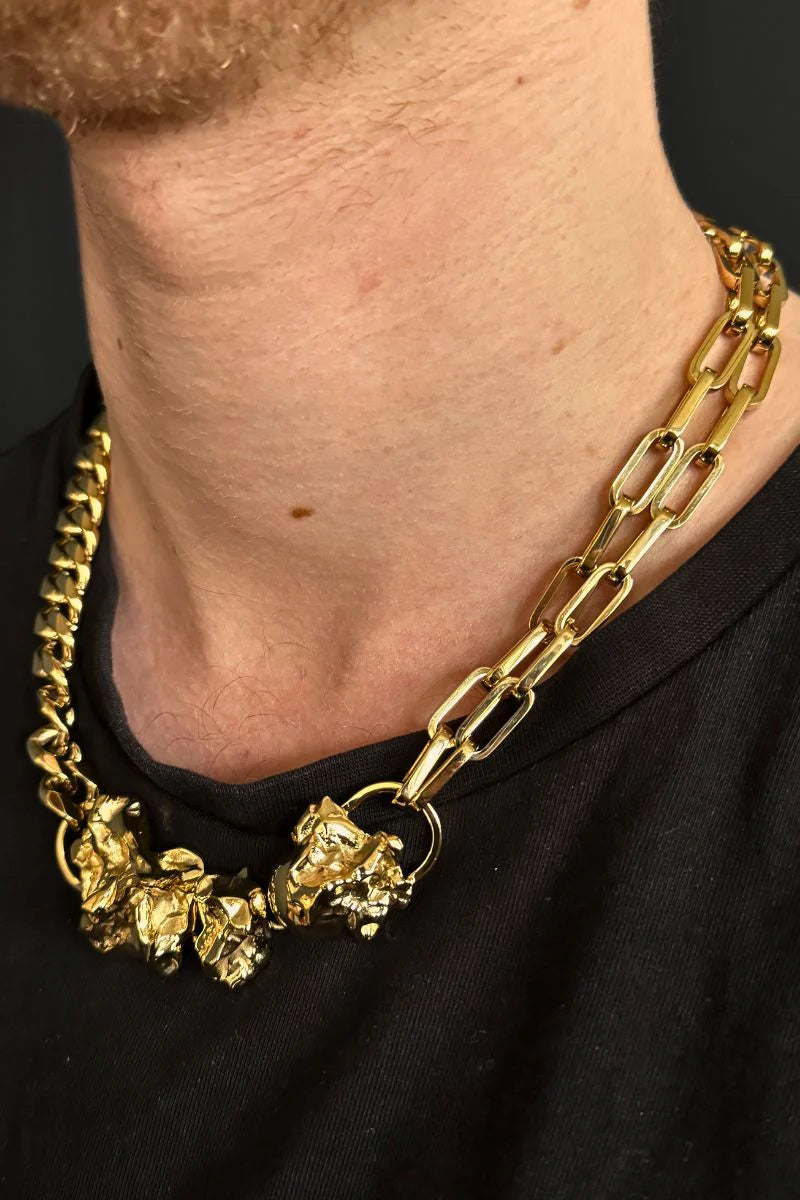 Sägen Halley golden Grand necklace