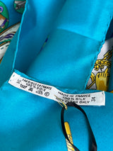 Hermés scarf turquoise