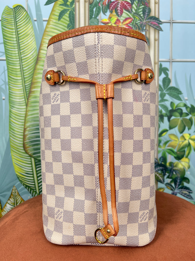 Louis Vuitton neverfull MM damier Azur