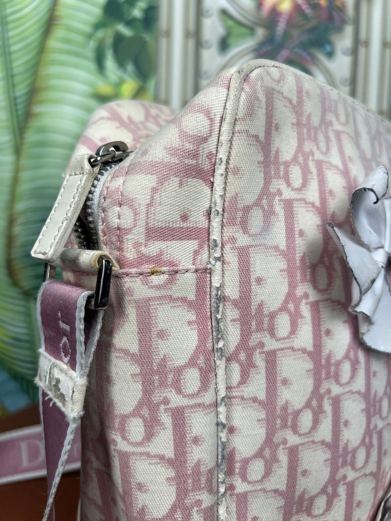 Christian Dior monogram trotter shoulder bag pink – A Piece Lux