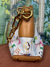 Louis Vuitton judy multicolor bag Takashi Murakami