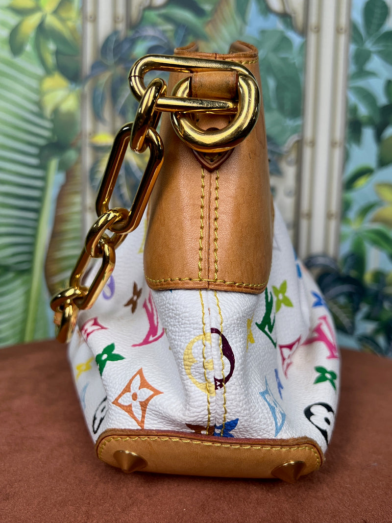 Louis Vuitton judy multicolor bag Takashi Murakami