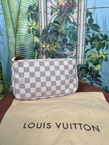 Louis Vuitton pochette accessories damier azur