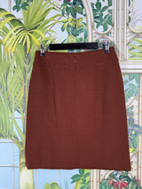 Chanel Vintage Tweed Set Brown Fall 1998's collection