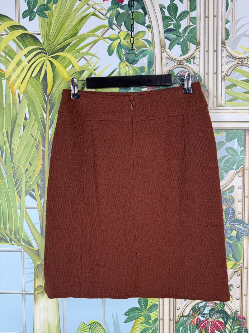 Chanel Vintage Tweed Set Brown Fall 1998's collection