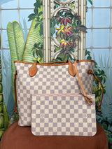 Louis Vuitton neverfull MM damier Azur