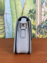 Celine teen triomphe bag shiny calfskin soft blue