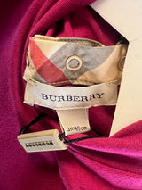 Burberry purple polo shirt Size 3 months
