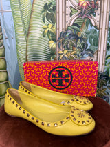 Tory Burch ballet flats yellow