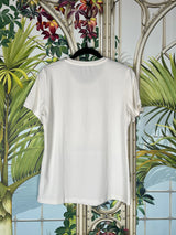 Chanel T-shirt white with CC