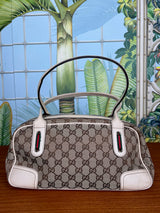 Gucci princy canvas tote beige