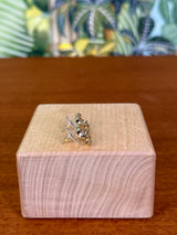 Chanel CC earrings gold