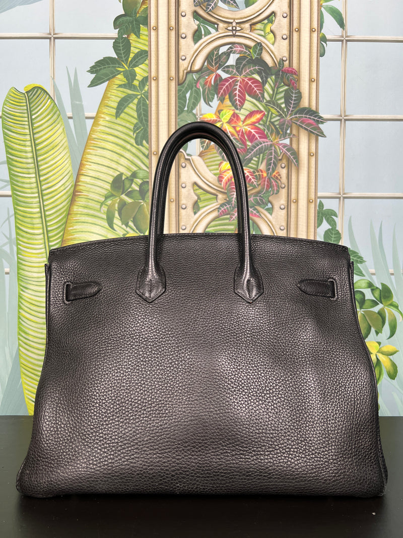 Hermés Birkin 35 black