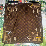 Louis Vuitton scarf trunks