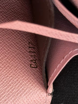 Louis Vuitton Monogram Canvas Emilie Wallet rose pudre
