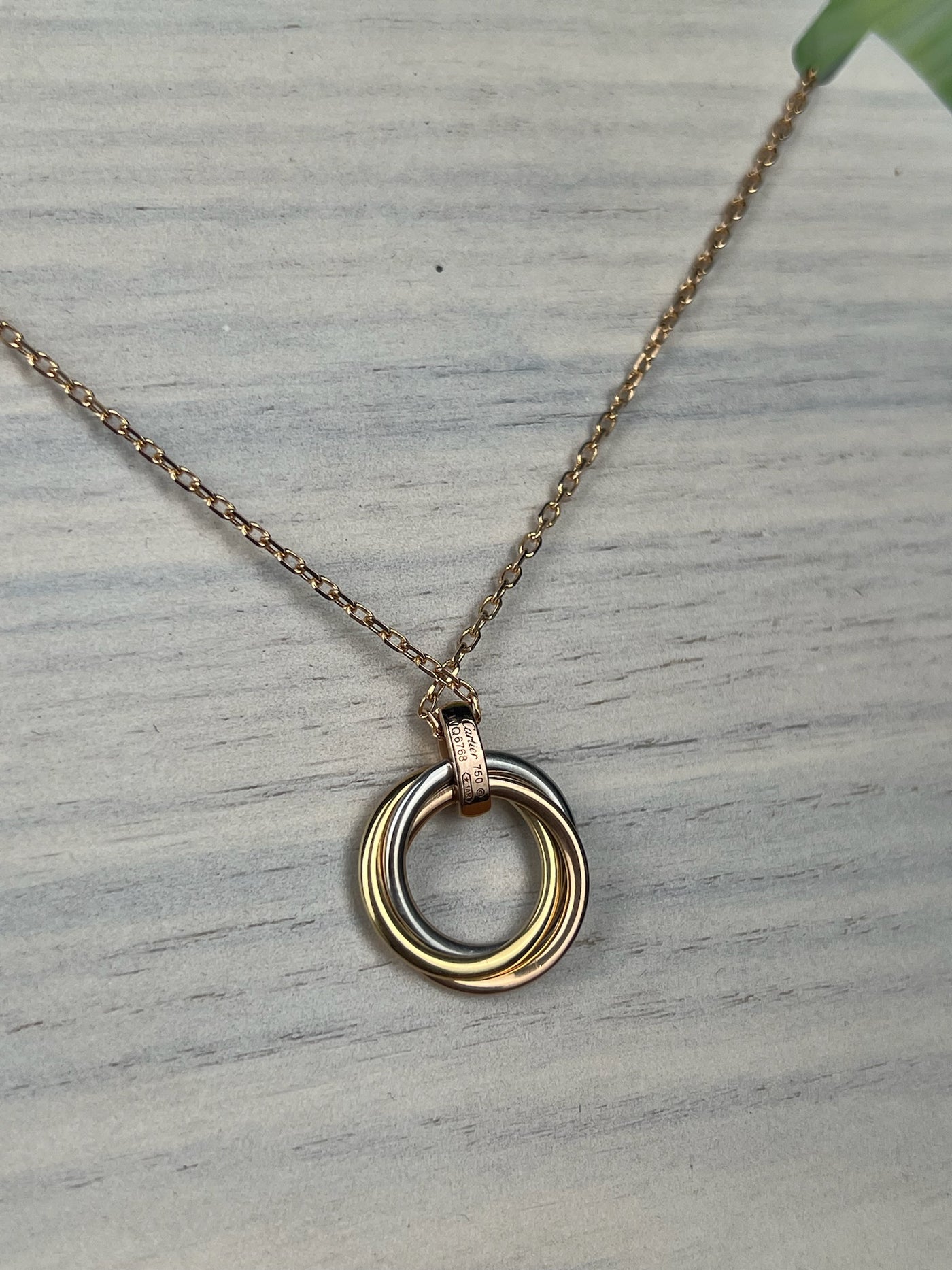 Cartier trinity necklace with diamonds – A Piece Lux