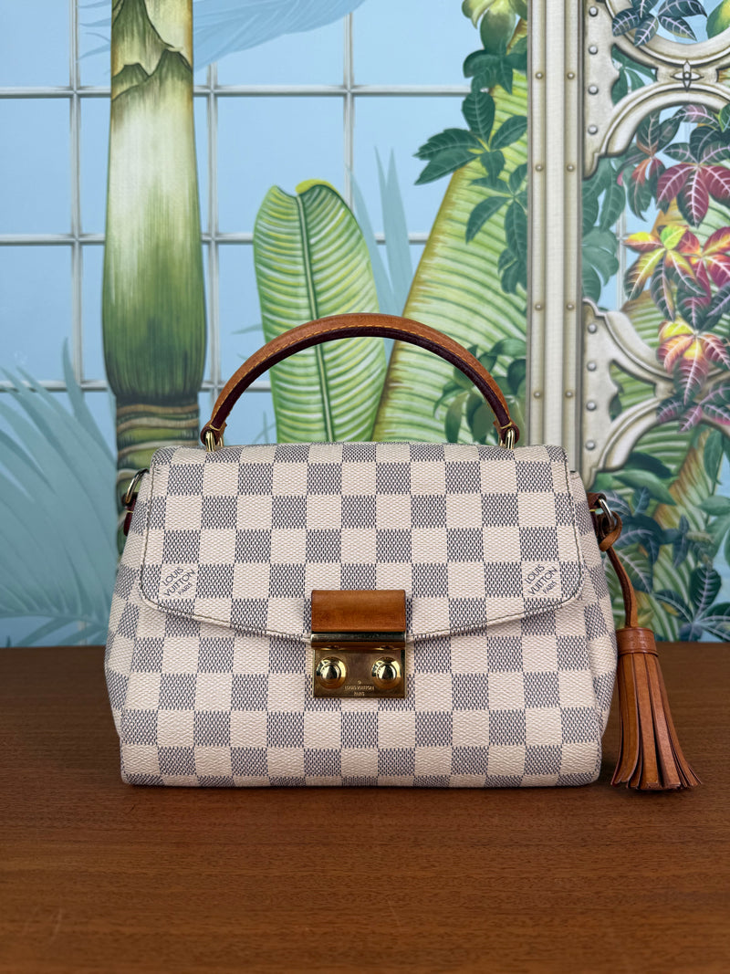 Louis Vuitton damier azur croisette bag