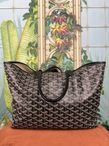 Goyard Saint Louis PM black tote