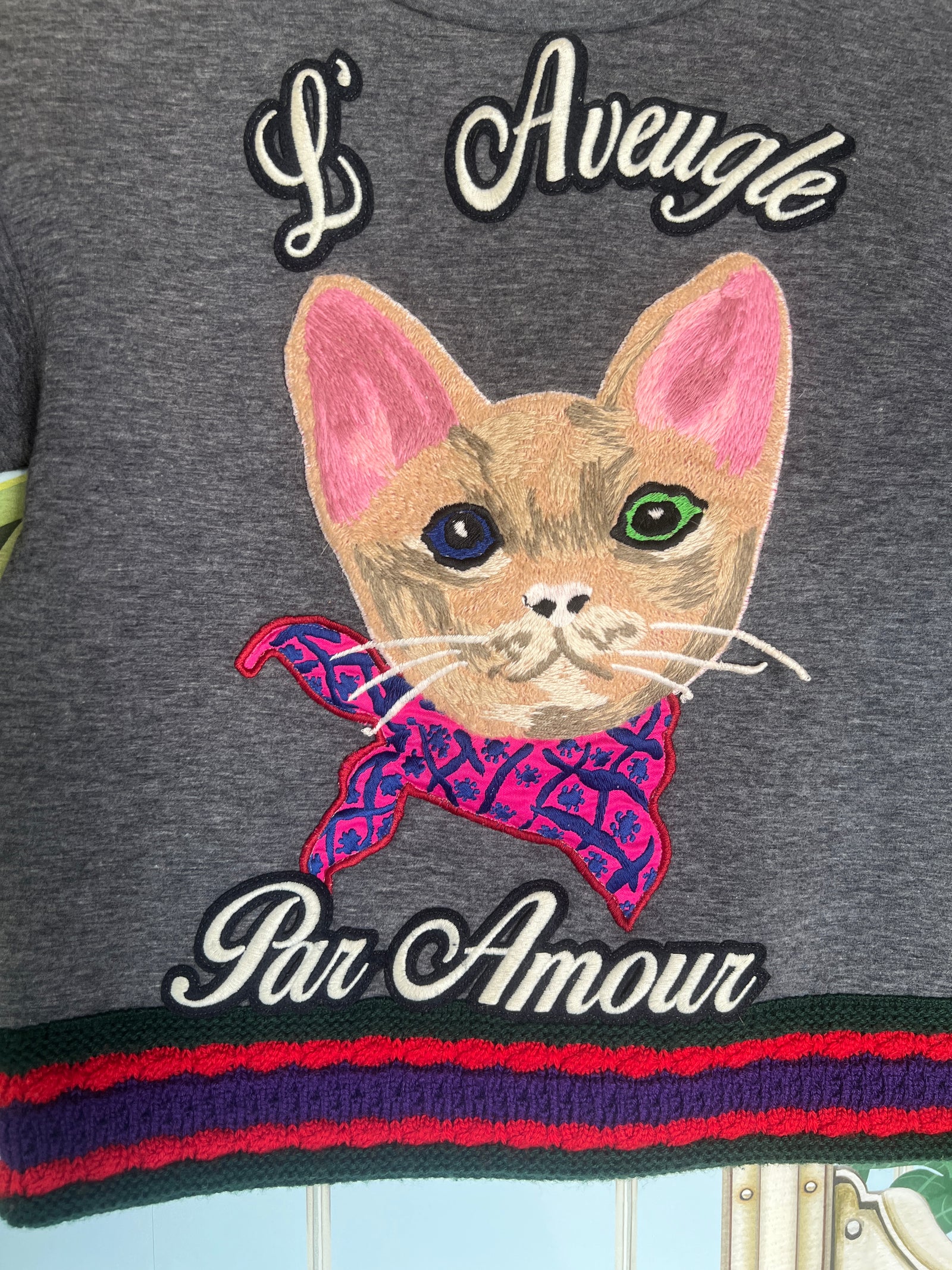 Gucci Sweater cat size 4 5 years A Piece Lux