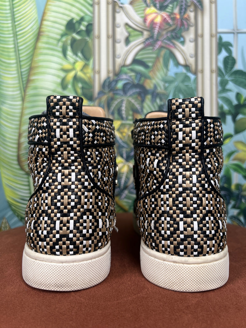 Christian Louboutin leather trainers