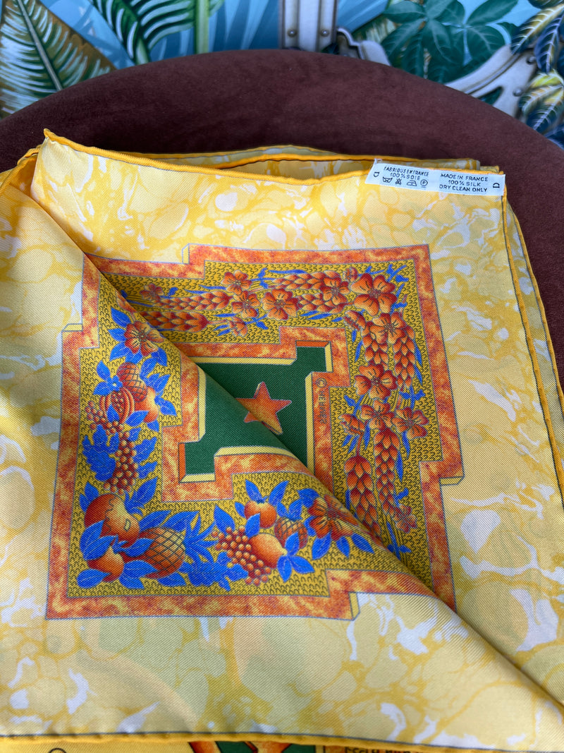 Hermés silk scarf carpe diem