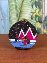 Louis Vuitton key ring limited edition christmas animation 2018