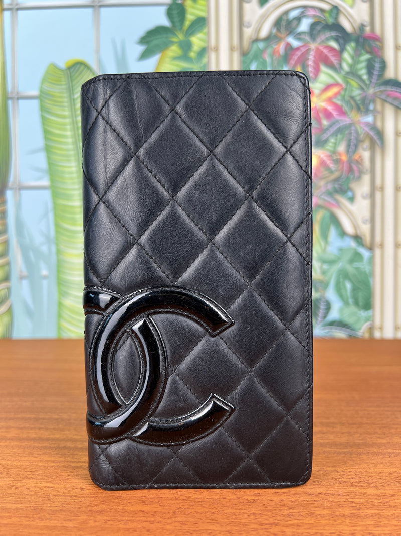 Chanel cambon leather wallet