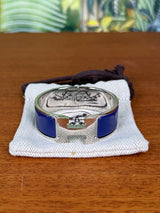 Hermès Clic Clac H Bracelet purple, palladium