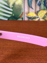 Balenciaga oversized Sunglasses pink