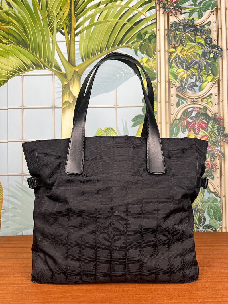 Chanel Travel line tote black