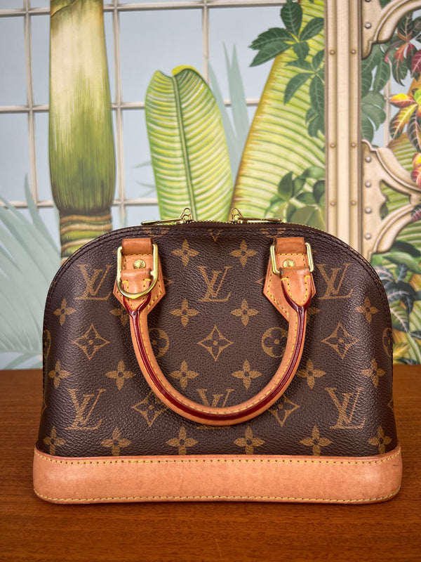 Louis Vuitton Alma BB monogram canvas