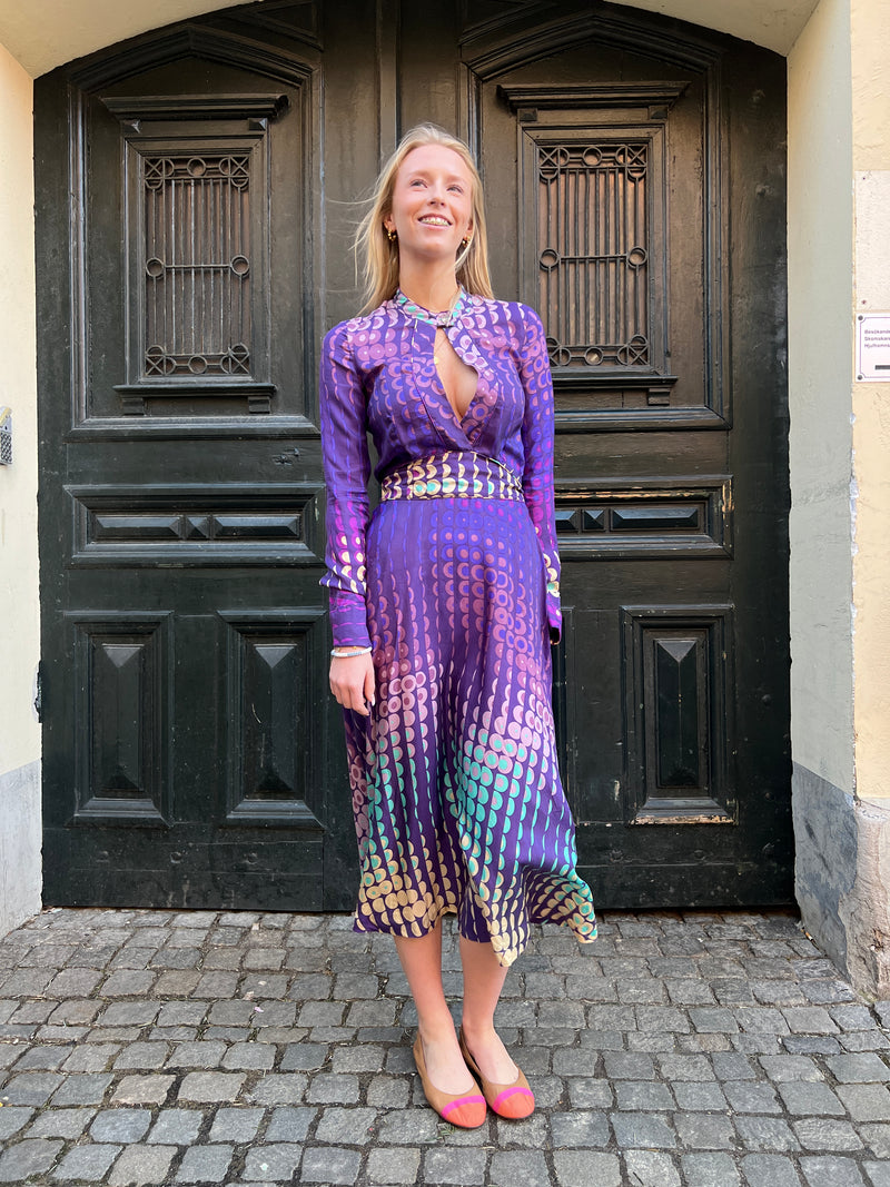 Malene Birger purple dress