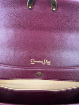 Christian dior vintage clutch red