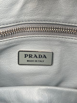 Prada leather tassel Baguette shoulder bag