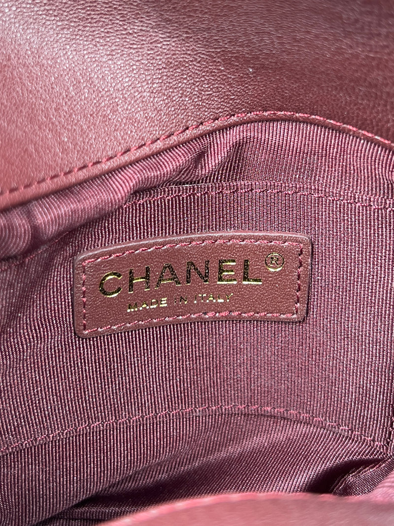 Chanel Paris-Hamburg charms wool bucket bag