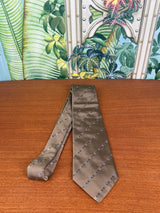 Louis Vuitton tie brown