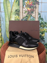 Louis Vuitton run away trainers black