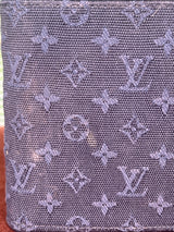 Louis Vuitton wallet blue fabric