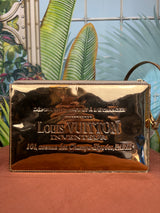 Louis Vuitton gold mirror inventeur wristlet pochette