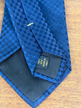Louis Vuitton tie blue damier