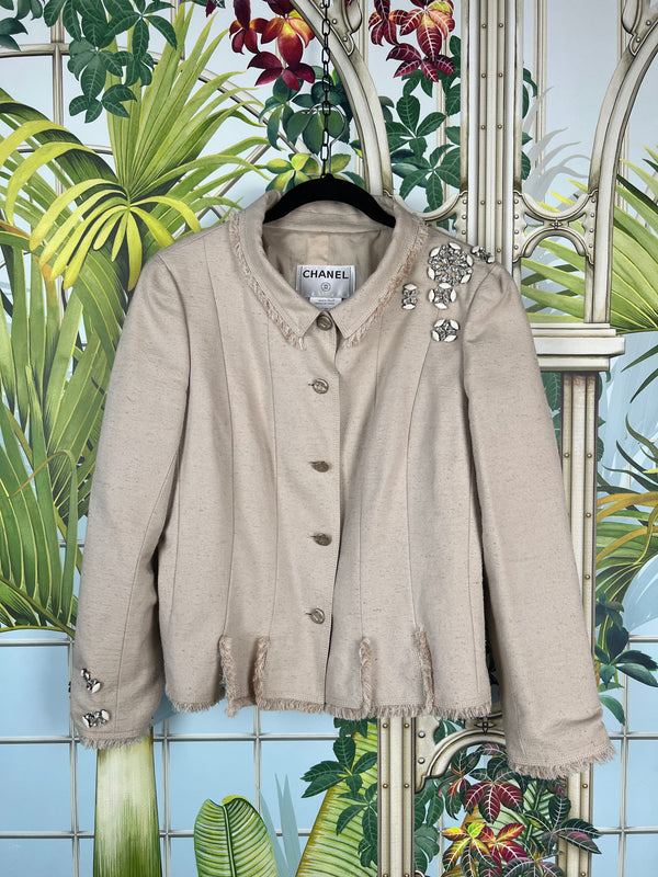 Chanel jacket beige spring 2006 collection